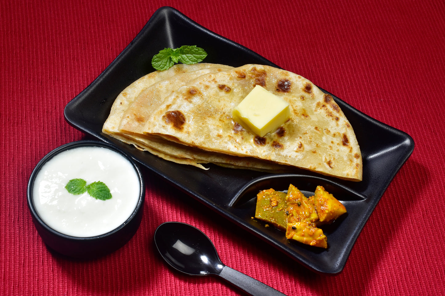 Weekly Special Aloo Paratha Plate (2)
