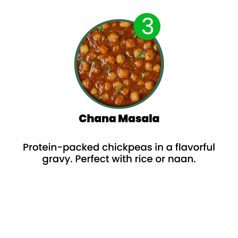 VEG MENU - 12 MEALS PLAN