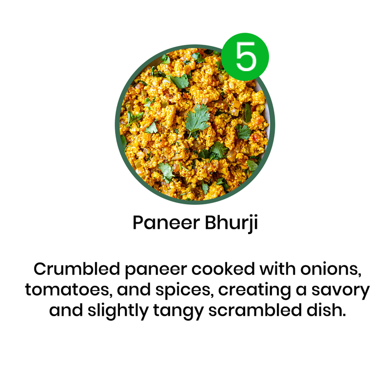 VEG MENU - 6 MEALS PLAN