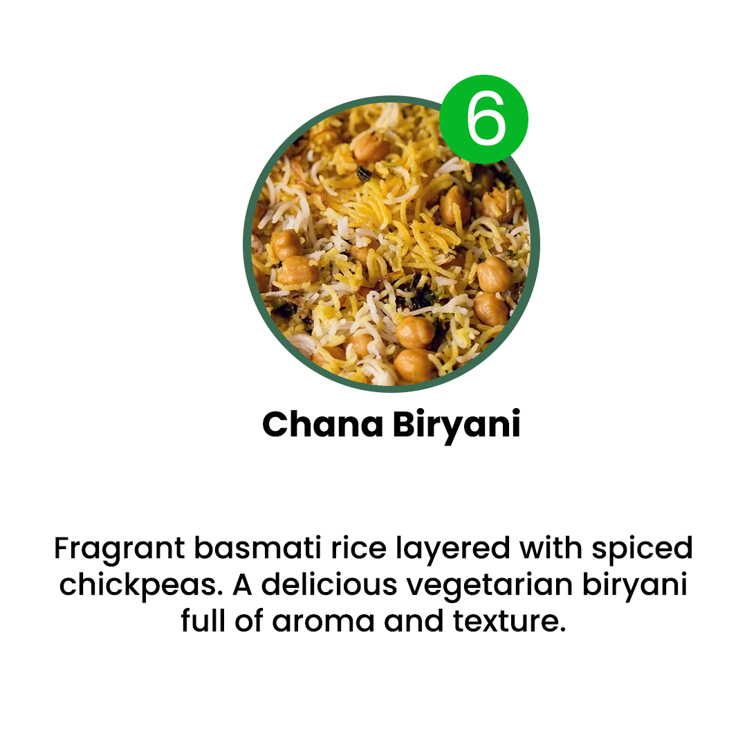 VEG MENU - 6 MEALS PLAN