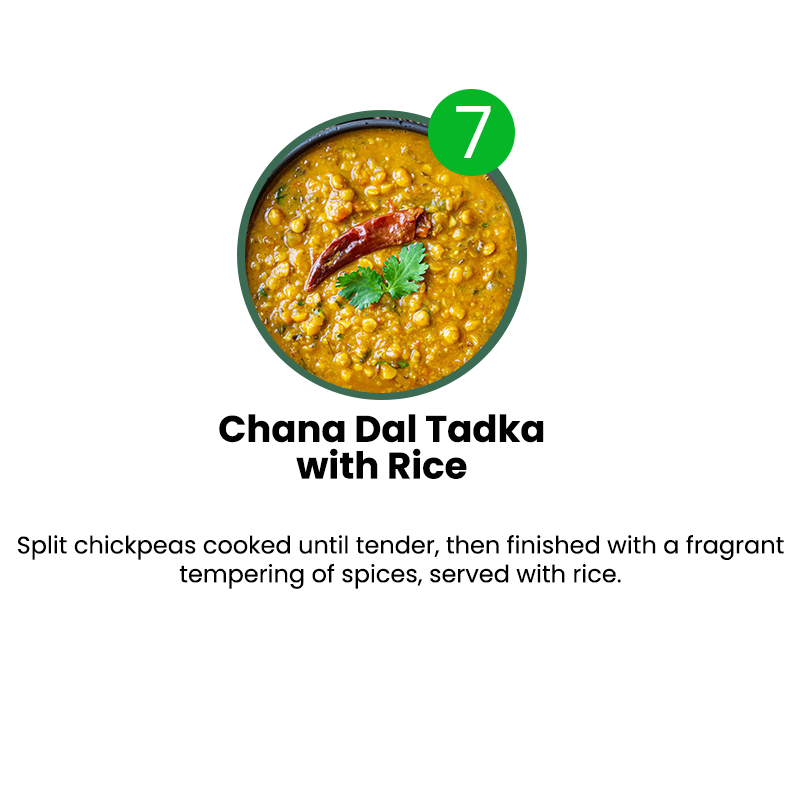 VEG MENU - 12 MEALS PLAN