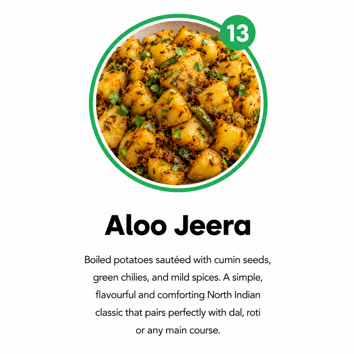 VEG MENU - 7 MEALS PLAN