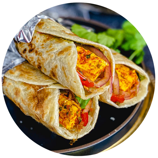 Chili Paneer Wrap