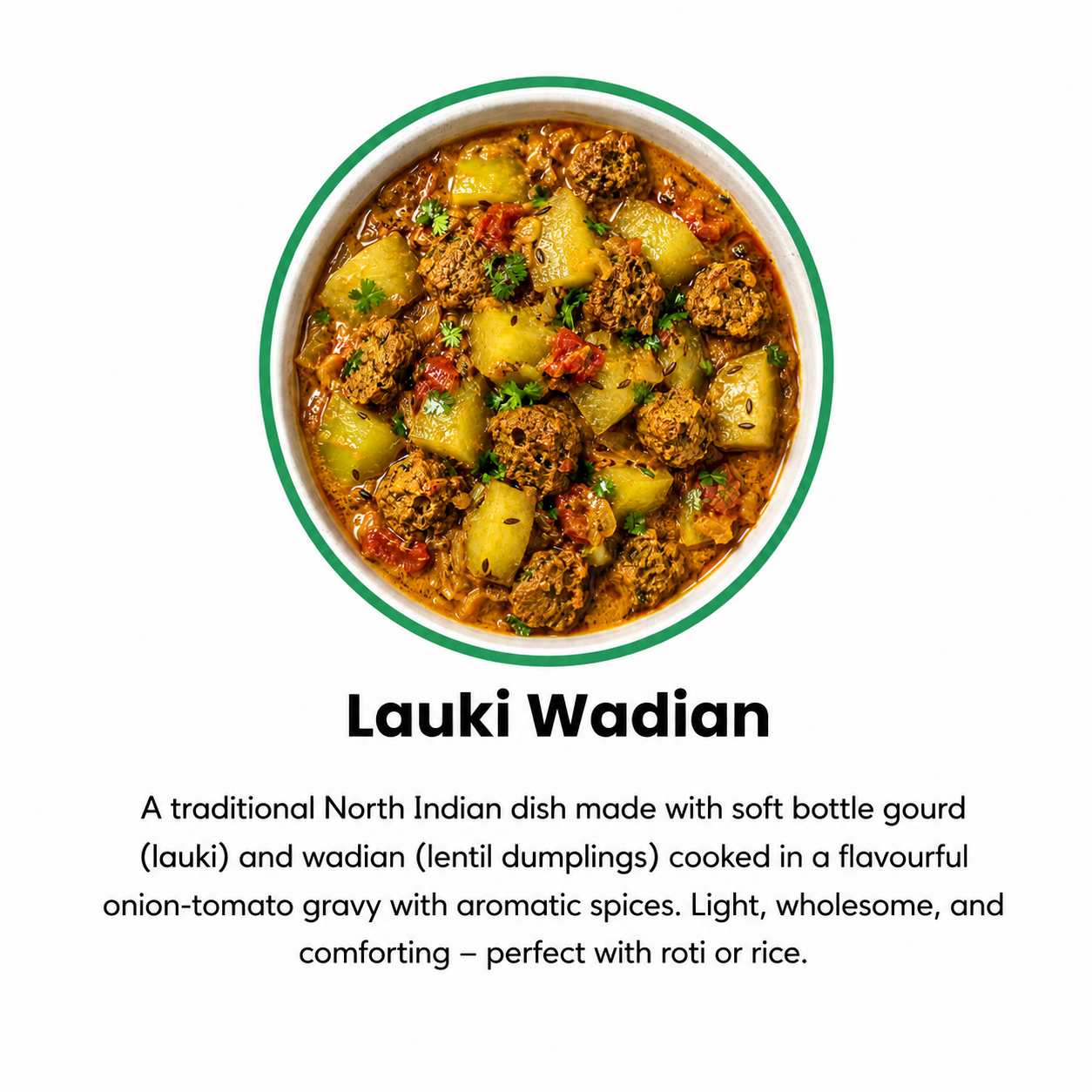 VEG MENU - 6 MEALS PLAN