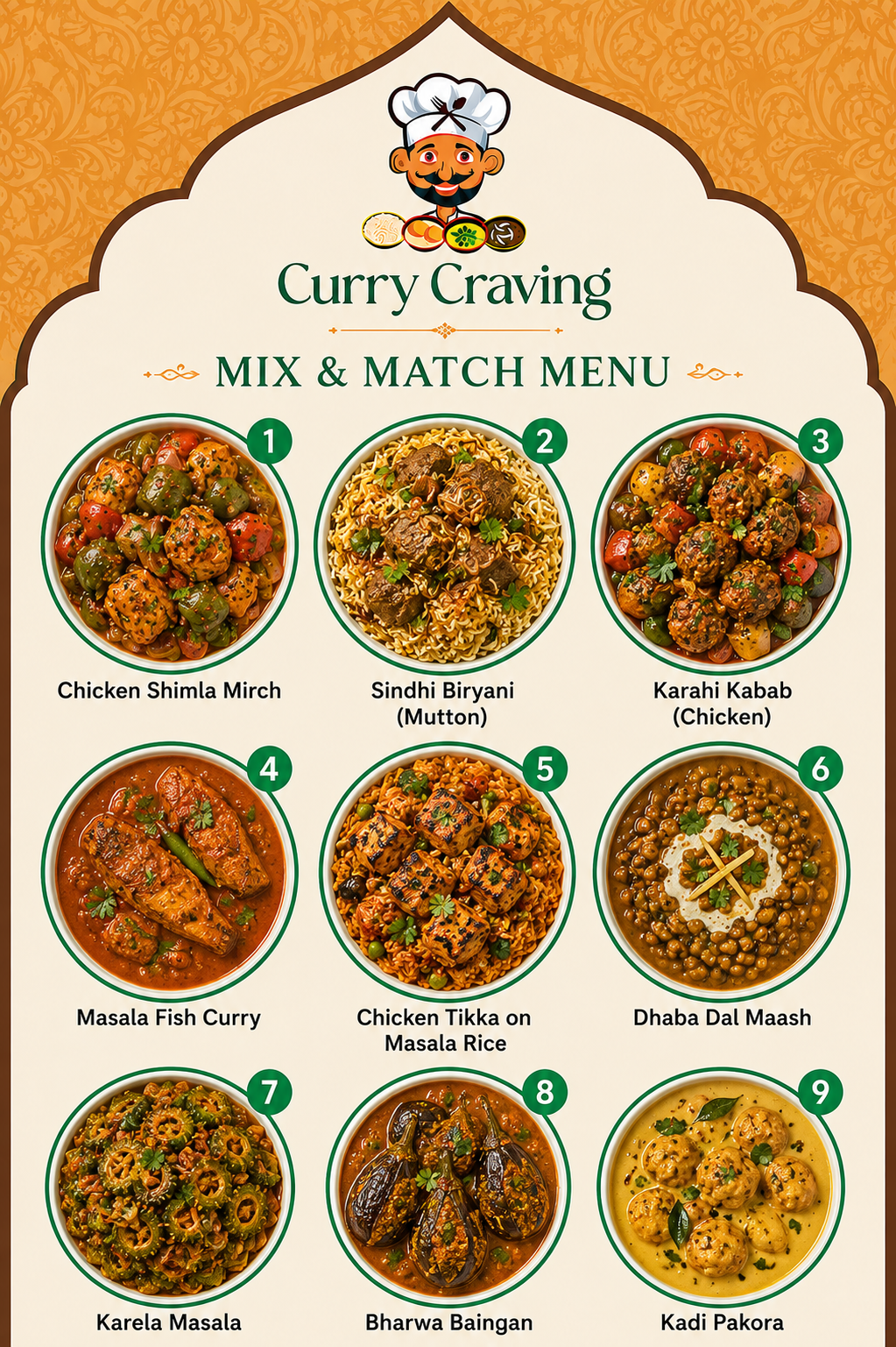 Mix & Match - 5 Meal Plan