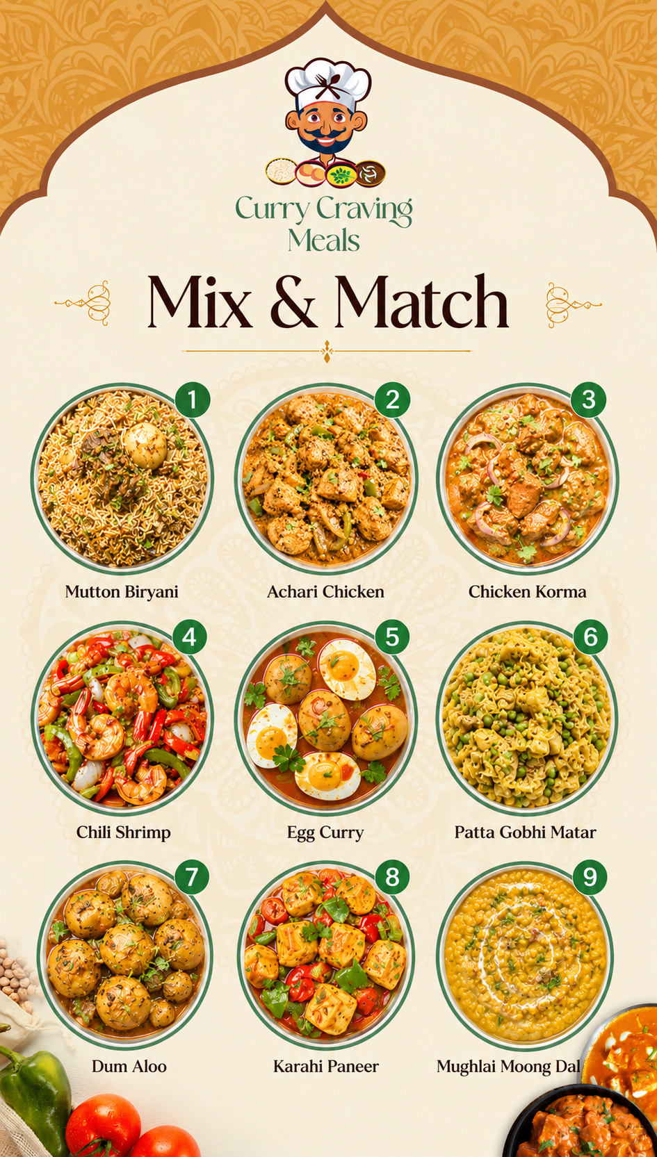 Mix & Match - 5 Meal Plan