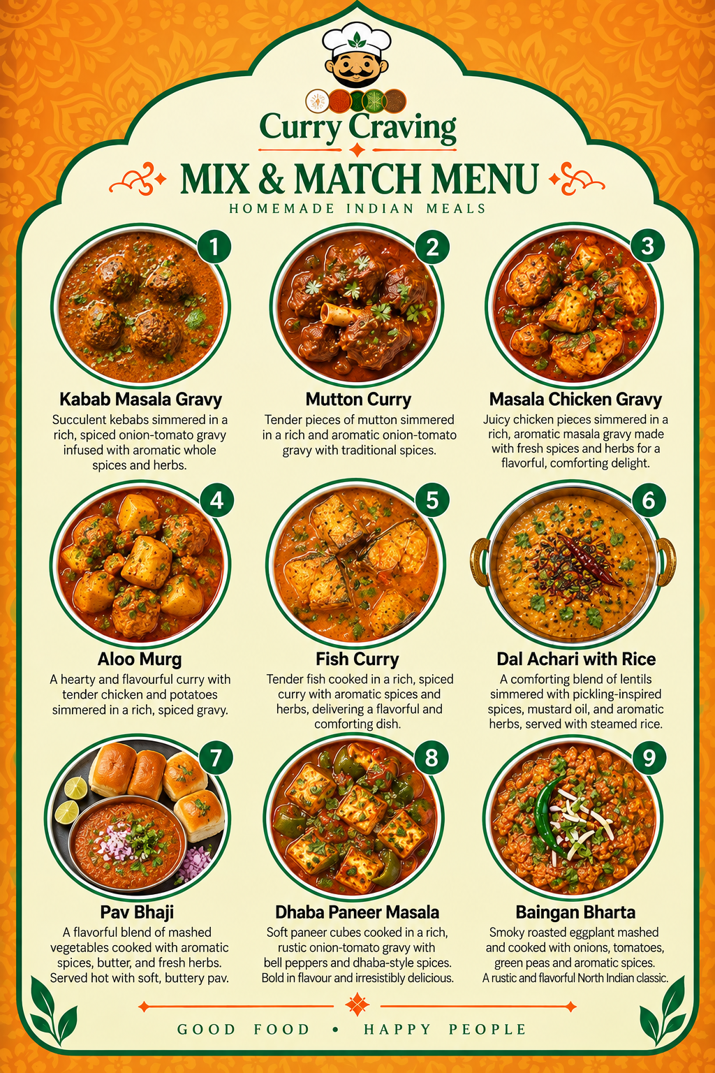 Mix & Match - 5 Meal Plan