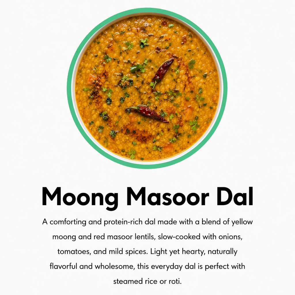 VEG MENU - 6 MEALS PLAN
