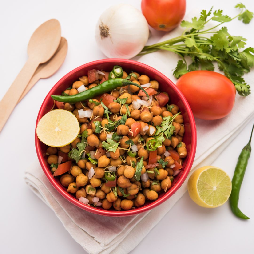 High Protein Kala Chana Chaat